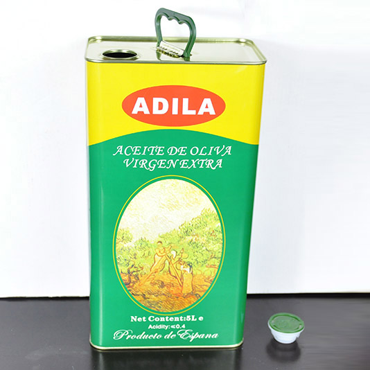 定制出口5升橄榄油马口铁罐