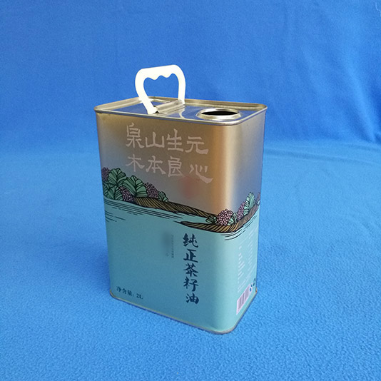 江西婺源山茶油铁罐包装