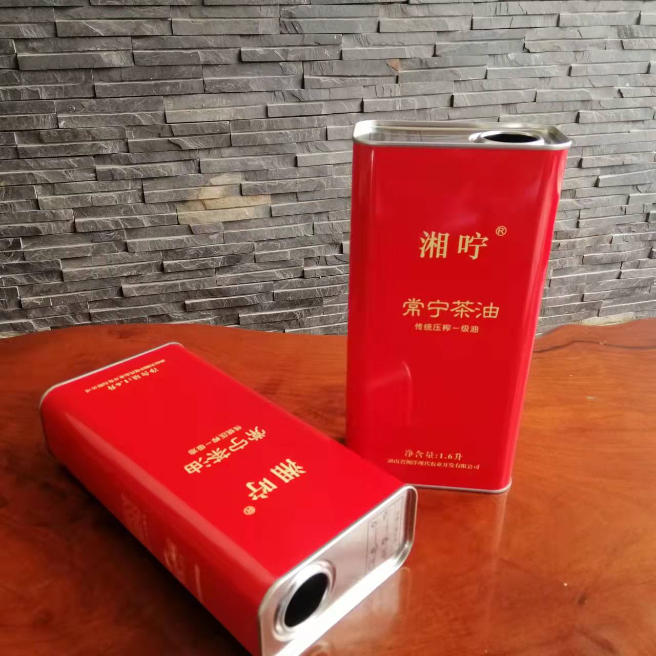 1.5升湖南茶油铁罐 湖南常宁山茶油铁罐包装