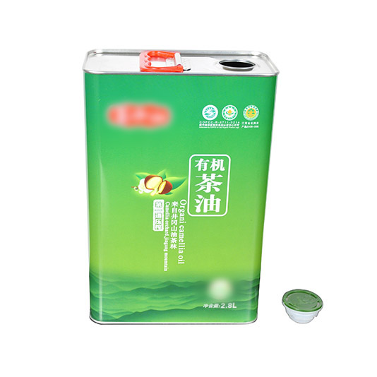 手提有机山茶油铁罐包装批发定制