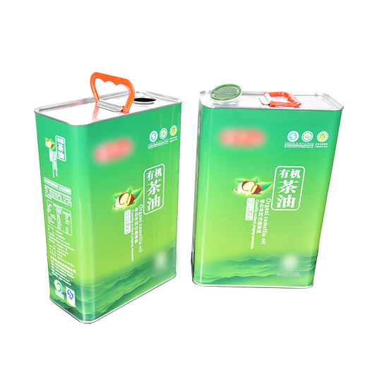 手提有机山茶油铁罐包装批发定制