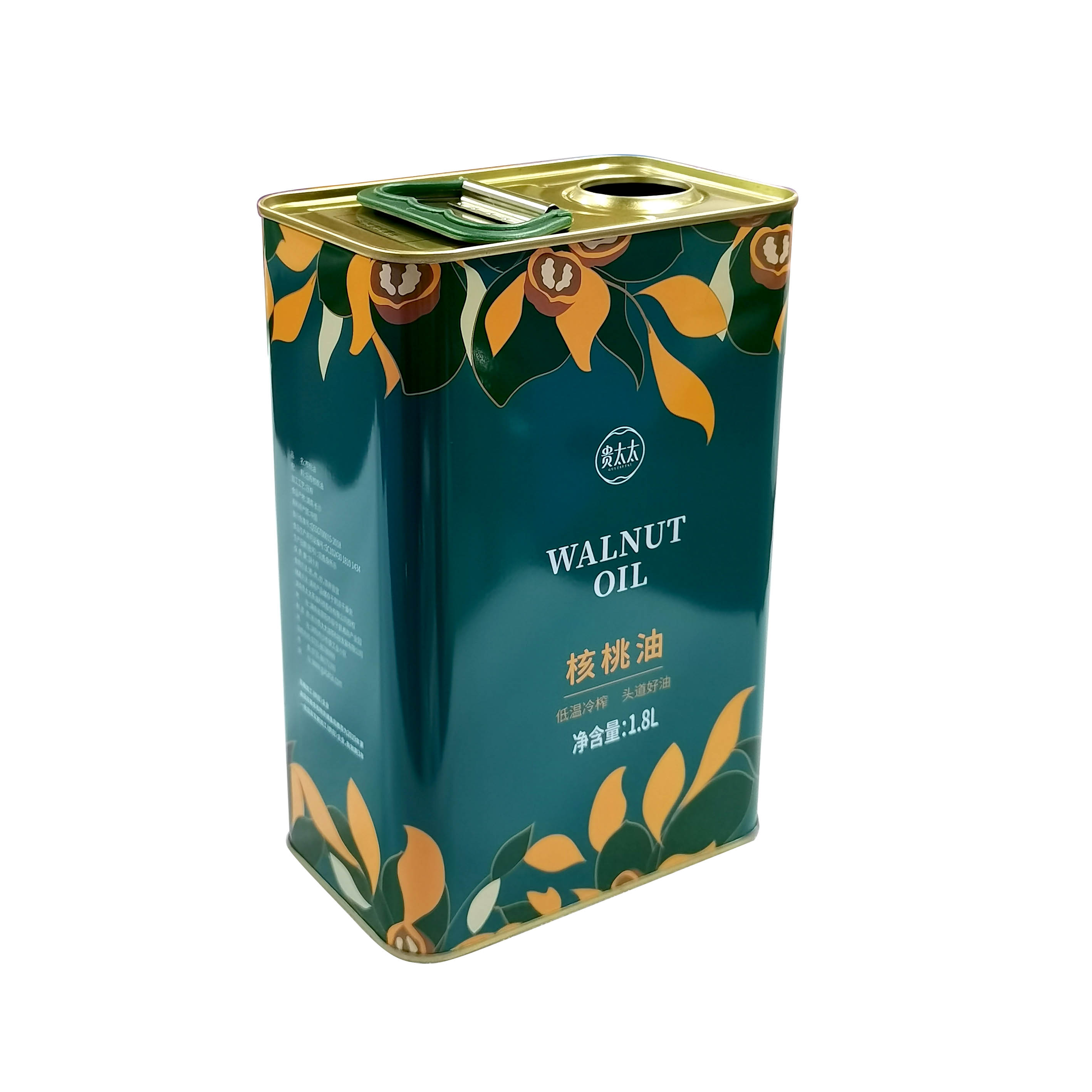 茶油用什么包装好？山茶油铁罐定制