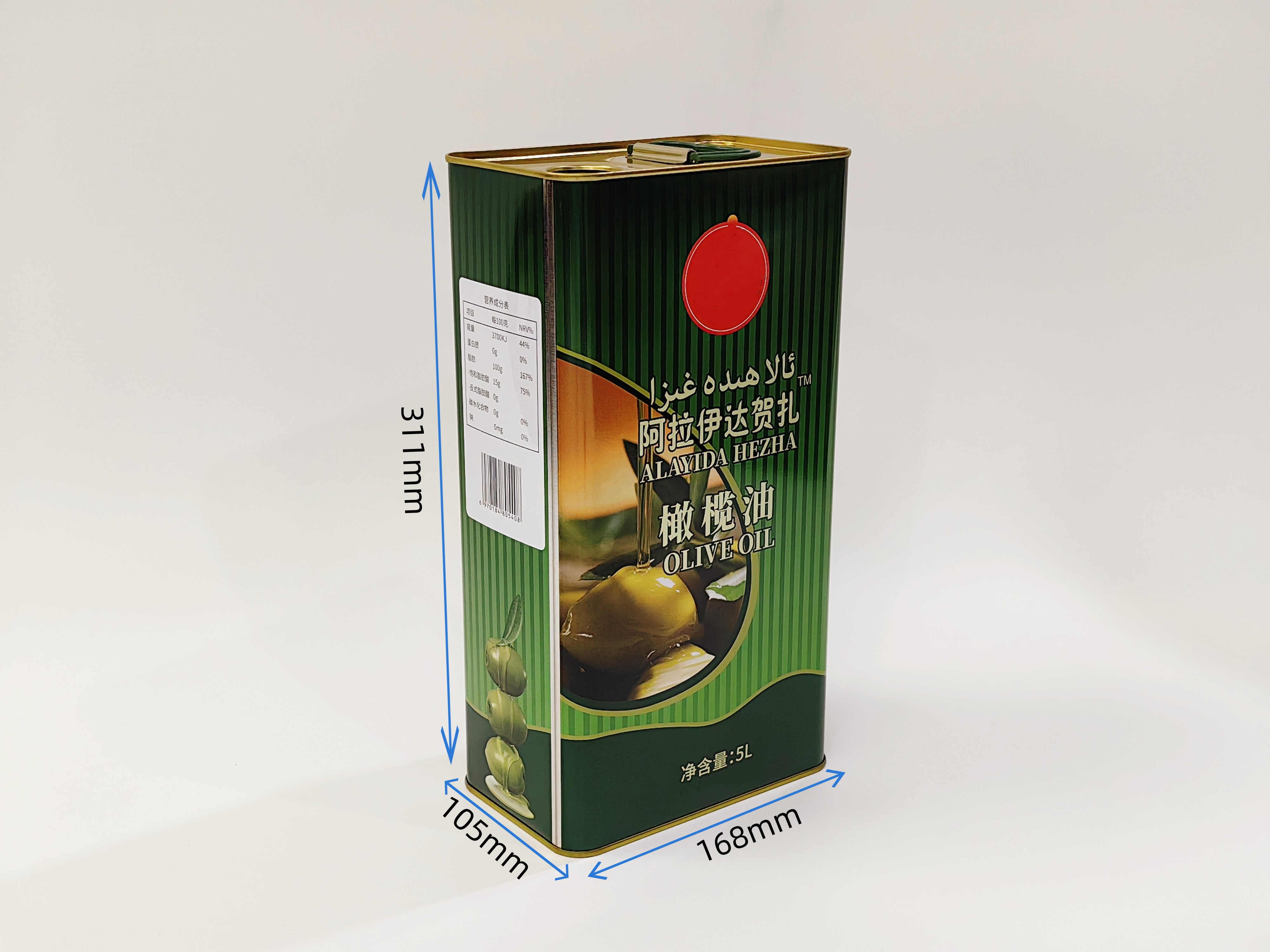 橄榄油用马口铁罐包装的多重优势解析