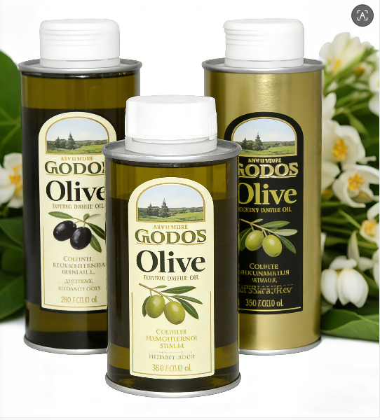 橄榄油礼品铁盒 企业定制福利 餐饮调料包装 马口铁罐 厂家定制